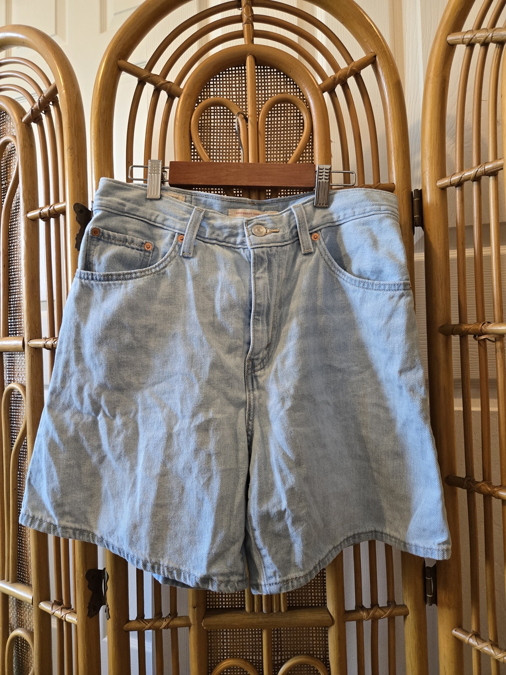 Light Blue Denim Women’s Shorts